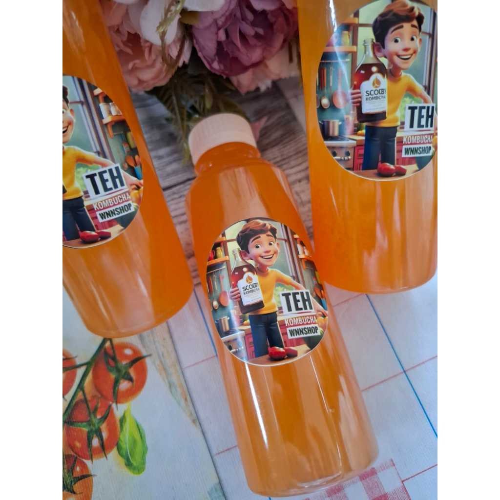 

Ready To Drink - Starter Teh Kombucha Original Berkhasiat - Minuman Probiotik 250 ml - WNN Shop