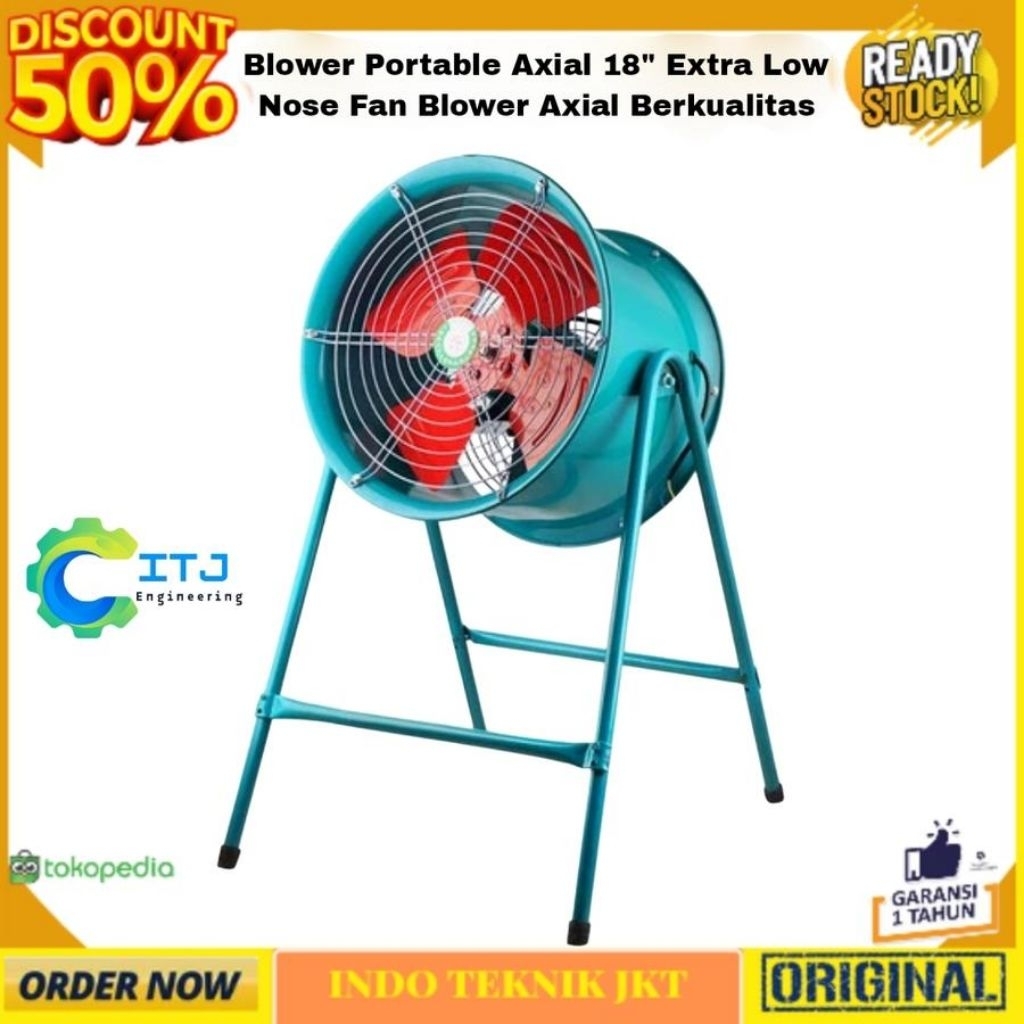 Drum Fan Extra Low Noise 16 In Axial Fan 16" Exhaust Fan Blower Axial