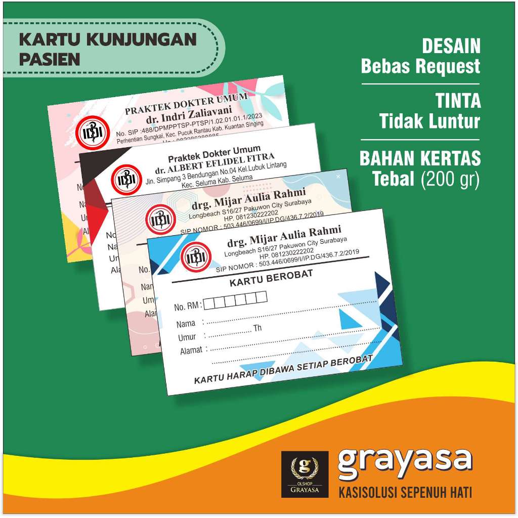 

KARTU OBAT / CETAK KARTU PASIEN