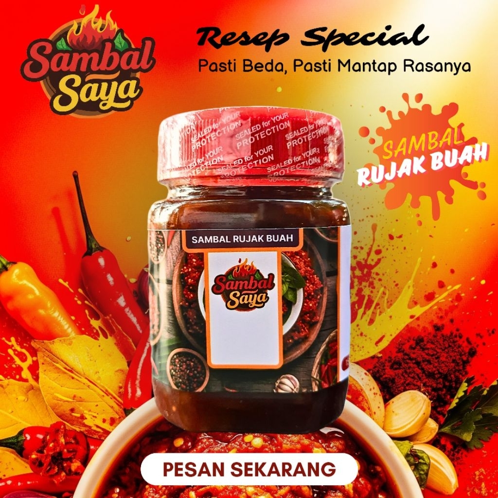 

Sambal Saya Rujak Buah 150ml