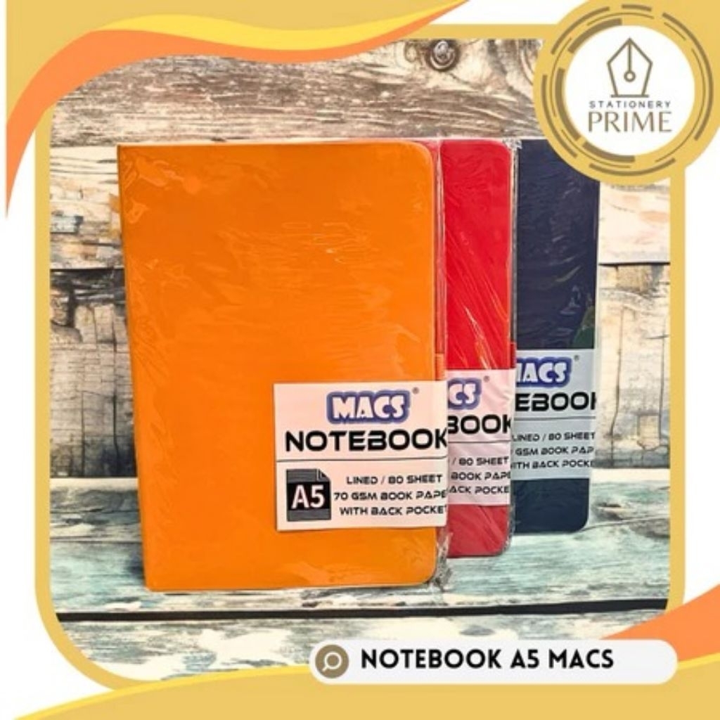 

Notebook / Buku Catatan A5 MACS