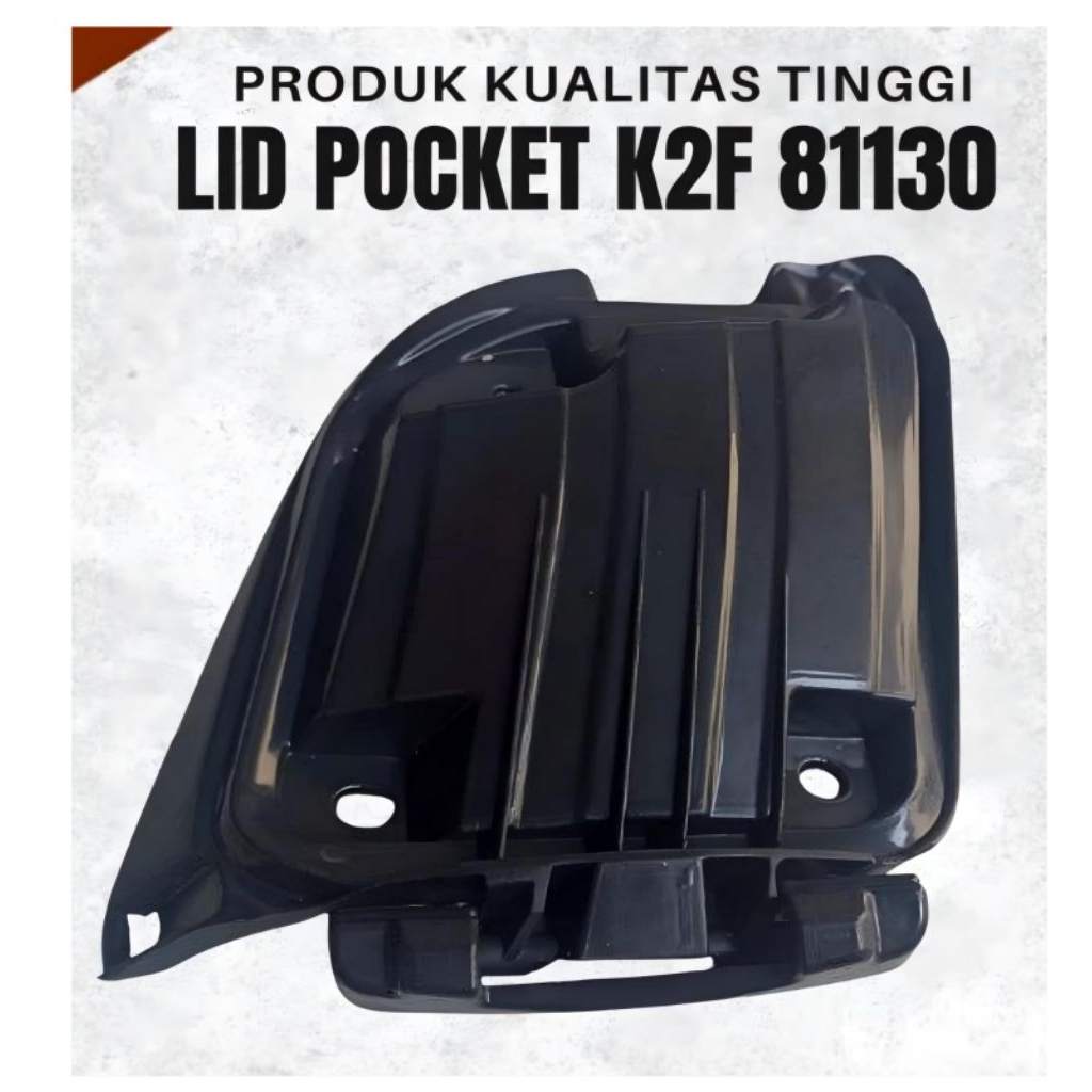 Temukan Cover Penutup Laci Scoopy Prestige 2023 Bagian Dalam Engsel Scoopy-FI 2023 Sampai 2025 Duduk