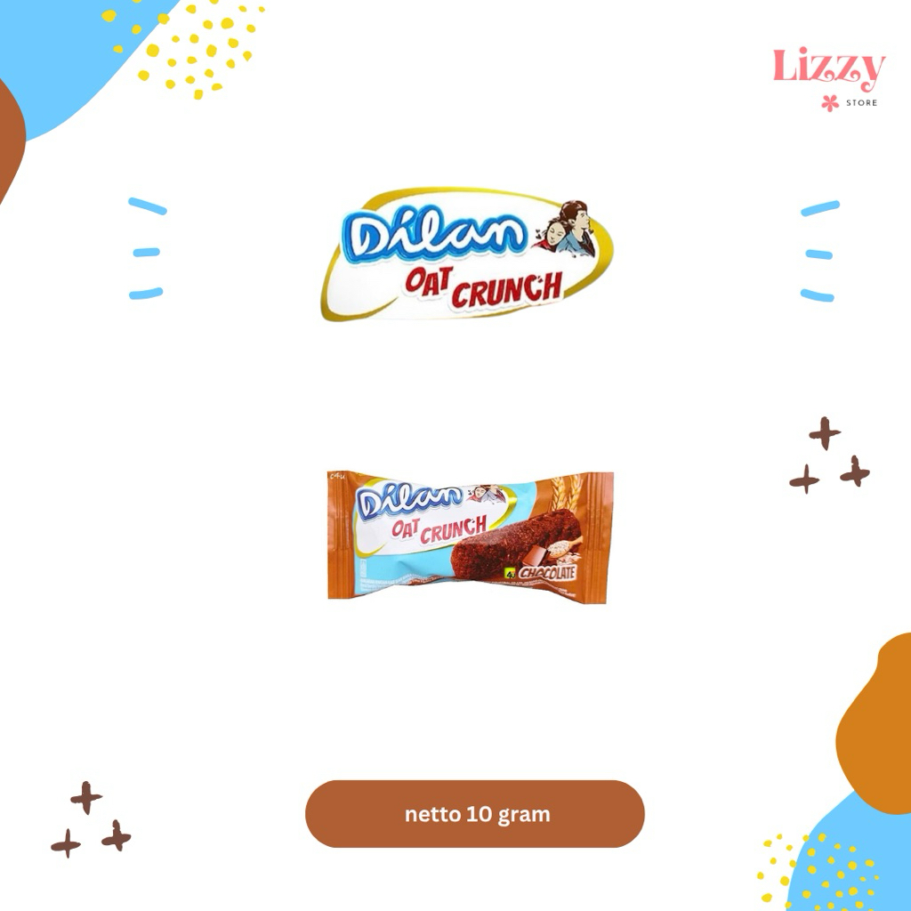 

Dilan Oat Crunch Chocolate Makanan Ringan 10gram