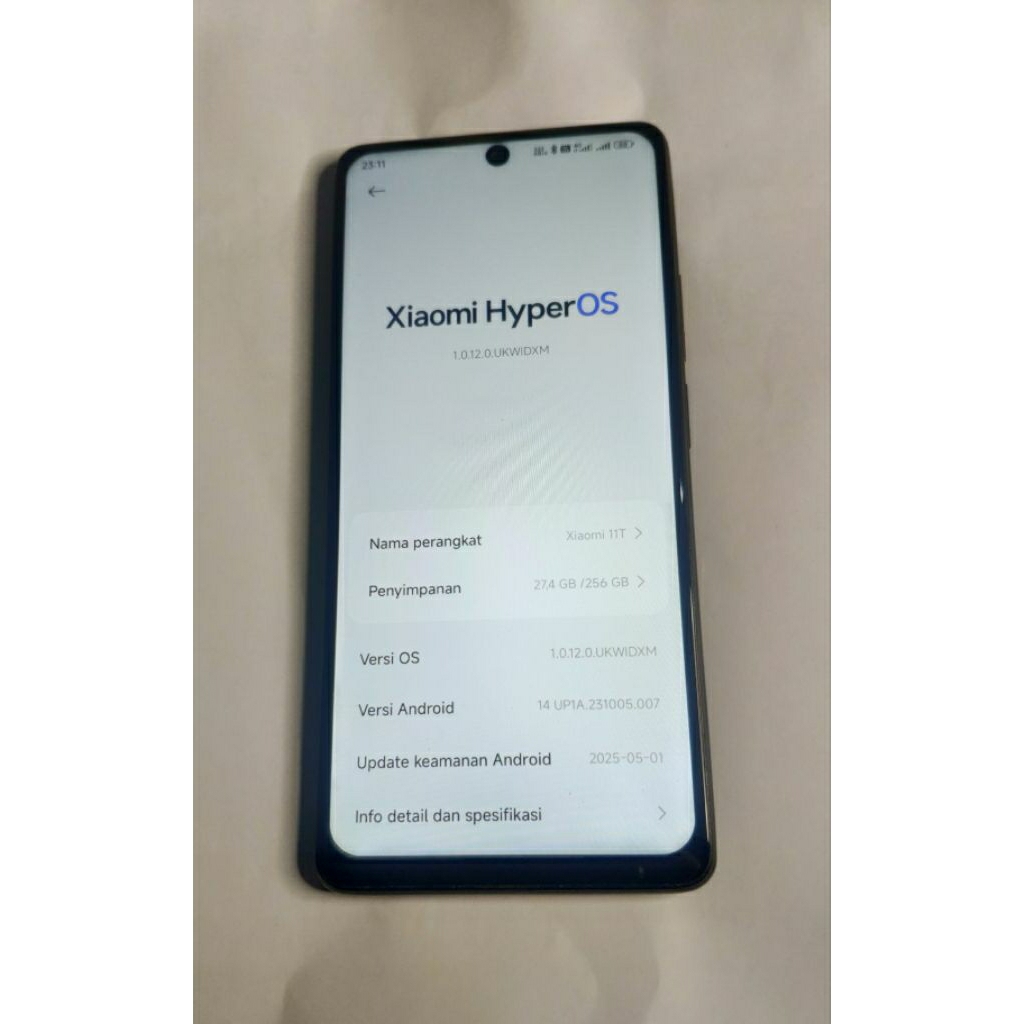 Hp Murah Xiaomi Mi 11T 8/256 5G Second Minus baca deskripsi