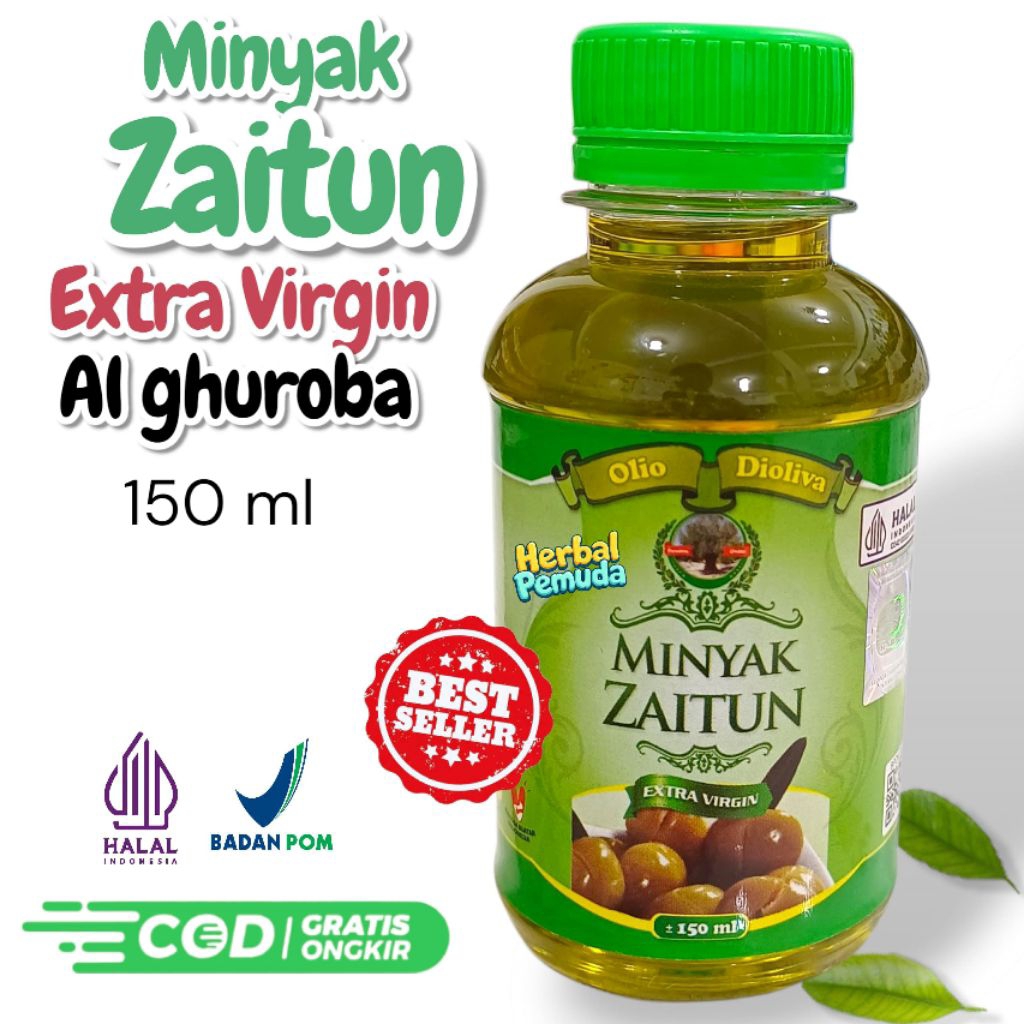 

Minyak Zaitun Extra Virgin 150 ml Al Ghuroba
