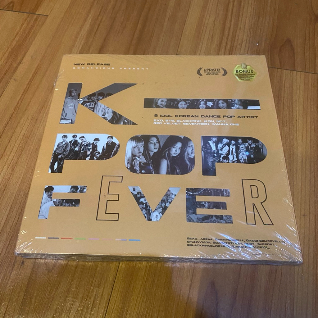 buku musik k-pop ever BTS blackpink, exo original