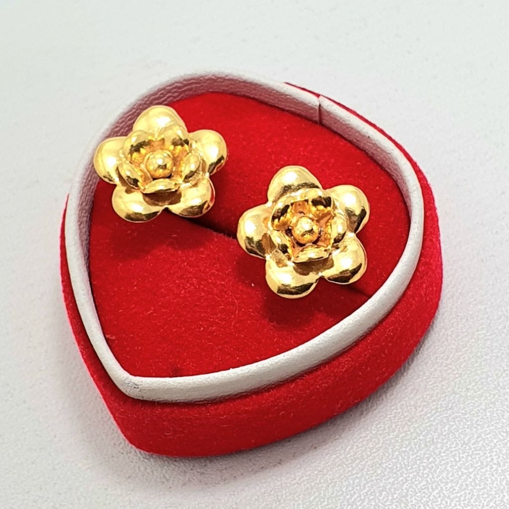 Giwang Emas Muda Rose 2 Gram