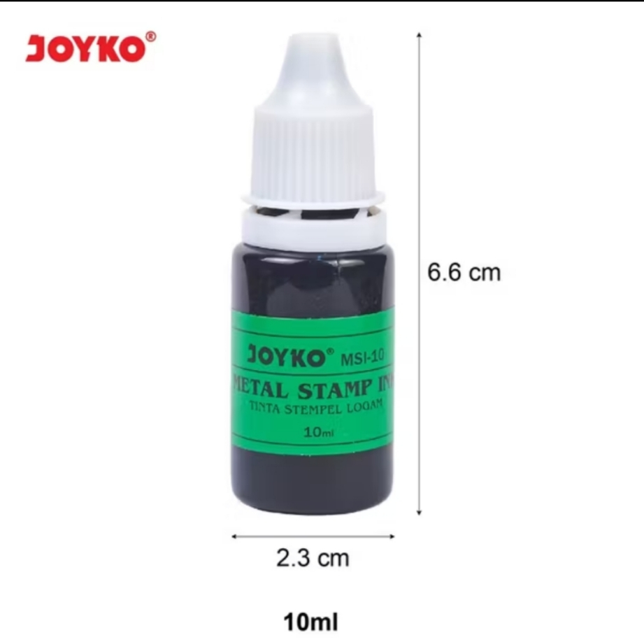 

Metal Stamp Ink Tinta Stempel Logam Numerator Joyko MSI-10 Hitam