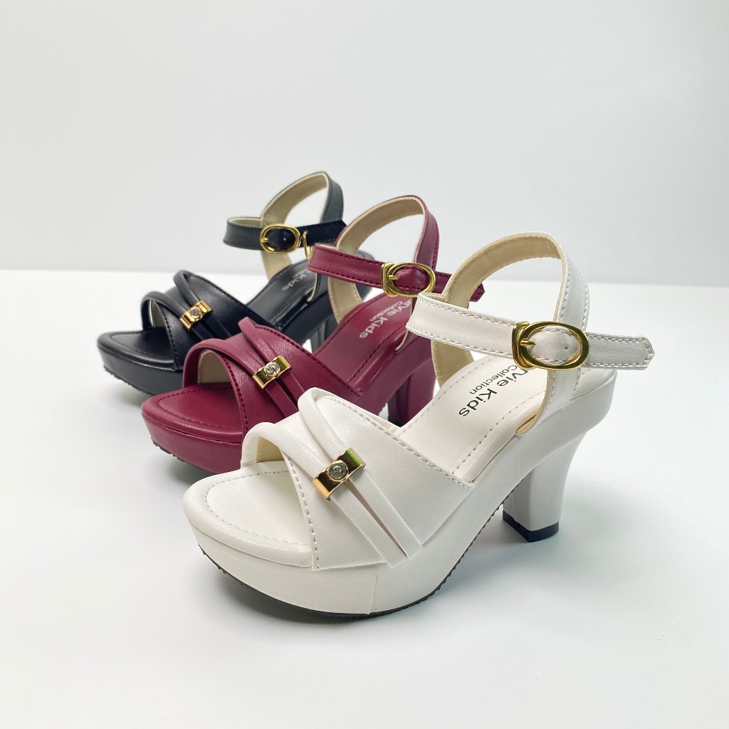 Import Premium Sandal Ringan Sendal Anak Pesta Highheels Kids Terbaru 2025 Pesta Amak Sandal Anak Pe
