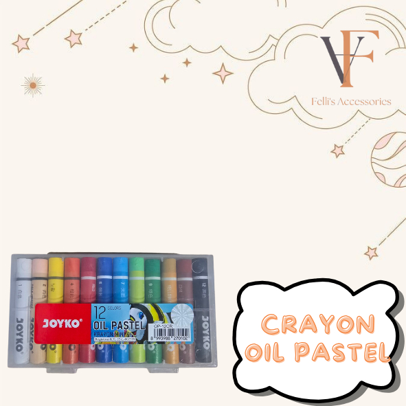 

Felli's Accessories - Joyko Crayon Oil Pastel Mini-Krayon Joyko Mini