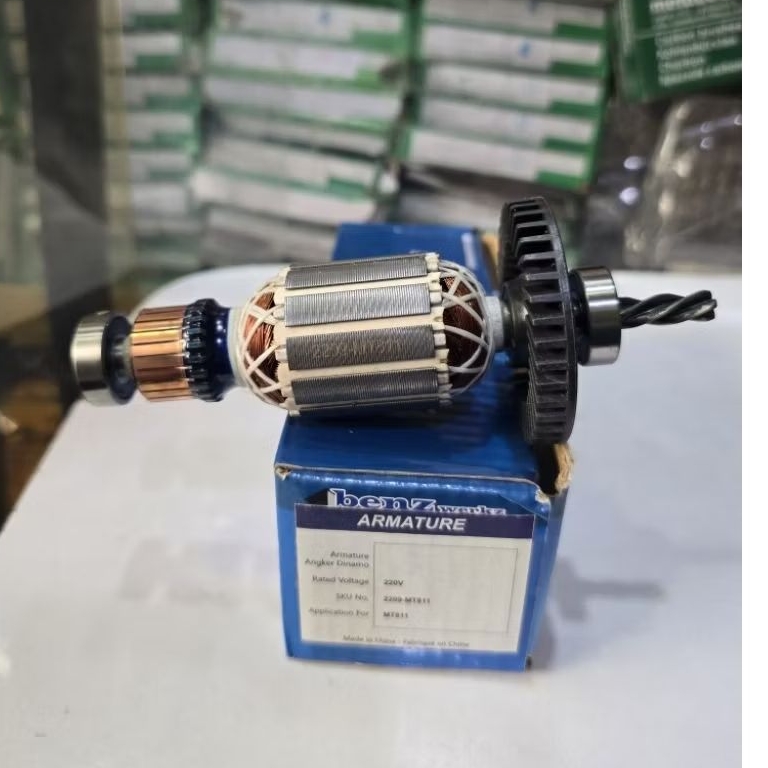 ARMATURE MAKTEC MT811 ANGKER ROTOR DINAMO MESIN BOR BETON MAKTEC 13MM MT 811 BENZ