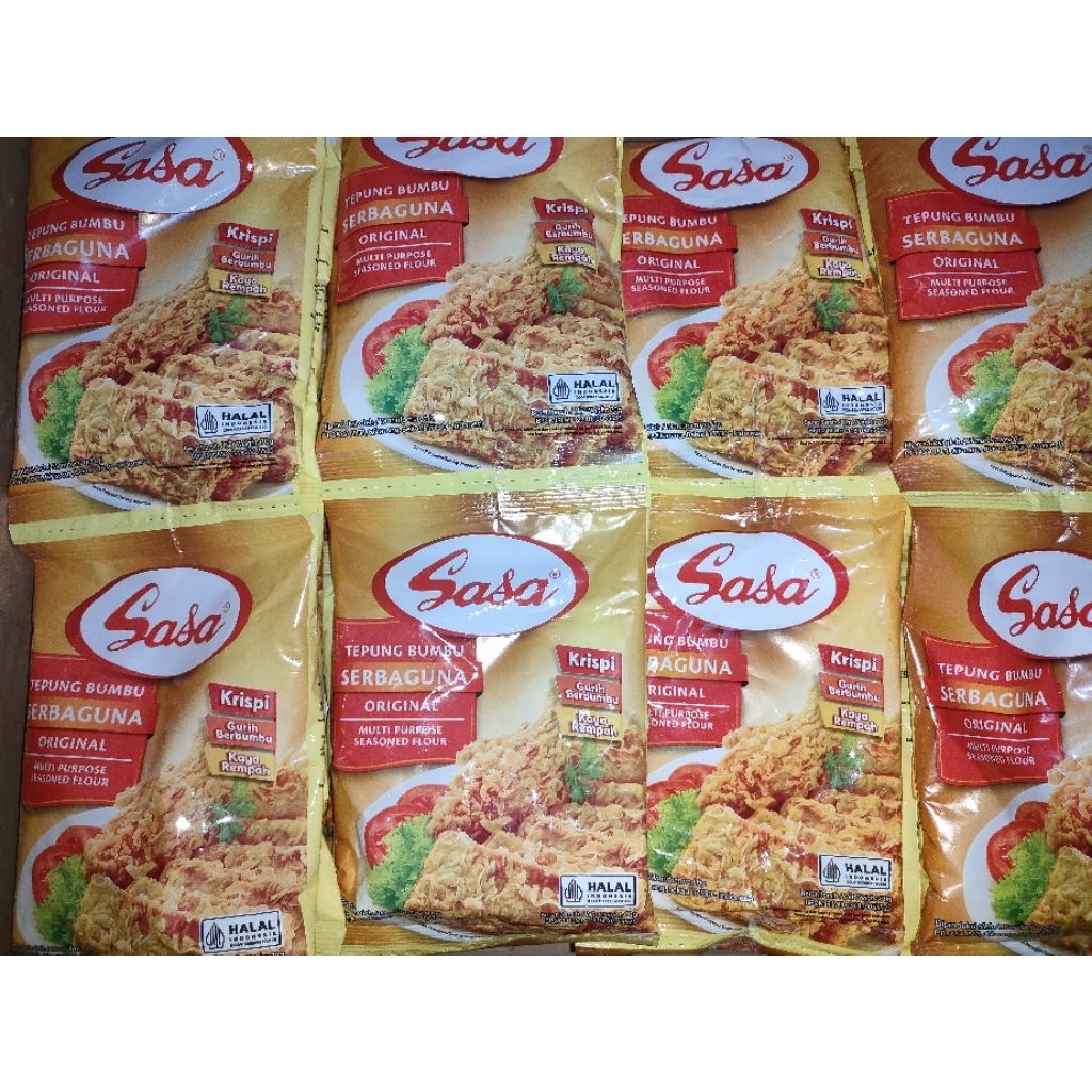 

Sasa Tepung Bumbu Serbaguna 70gram / isi 5 sachet