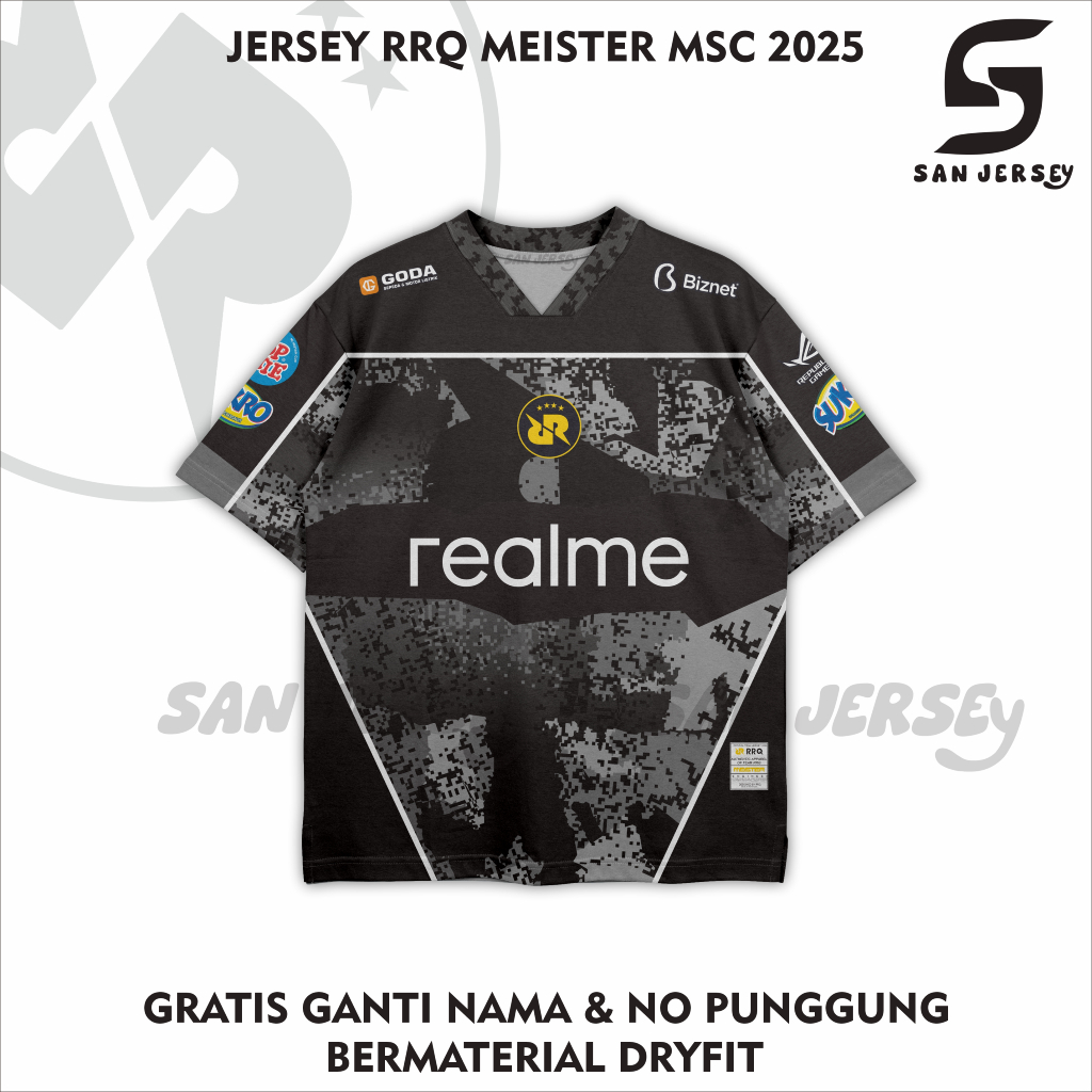 JERSEY GAMING RRQ MEISET MSC NEW 2025 FULL PRINTING
