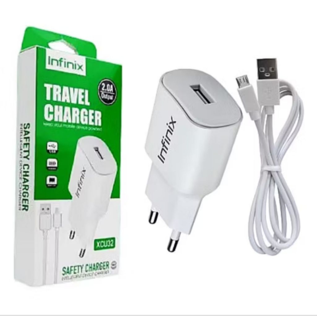 CHARGER CASAN INFINIX MICRO USB ORI