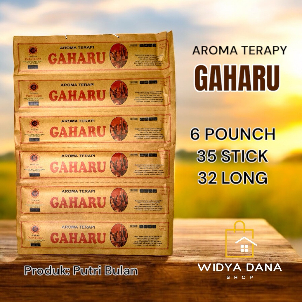 Dupa PUTRI BULAN RENTENG 6pounch - GAHARU