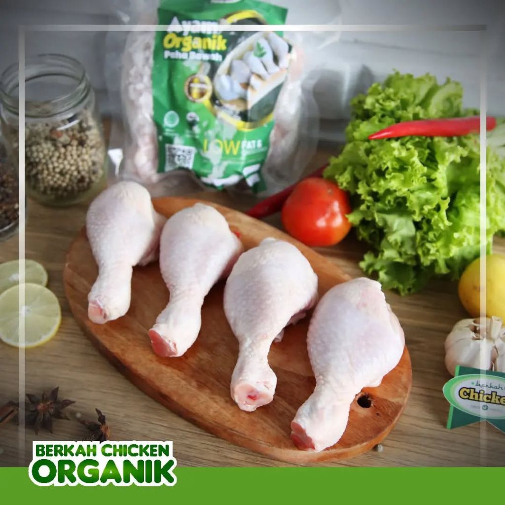 

Paha Bawah Ayam Organik Berkah Chicken | Certified Organic | Berkah Chicken Organic | Ayam Sehat | Ayam Berkah | Organik Probiotik | It's Superfood | Superfood Store