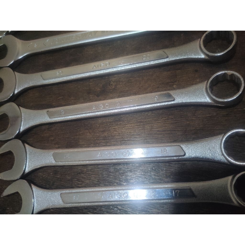 Kunci Ring Pas Set Aigo, Jonnesway, M10 tools