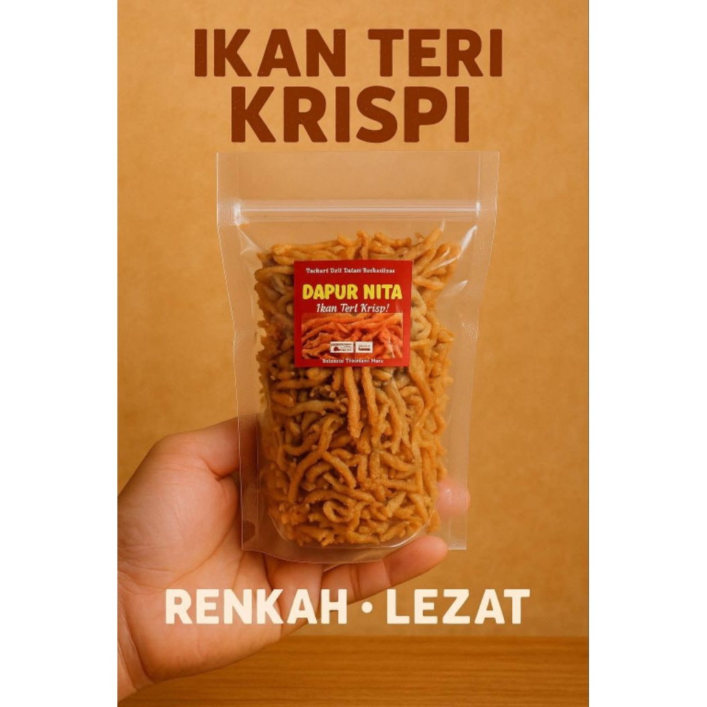 

ikan Teri Krispi Medan 50gram