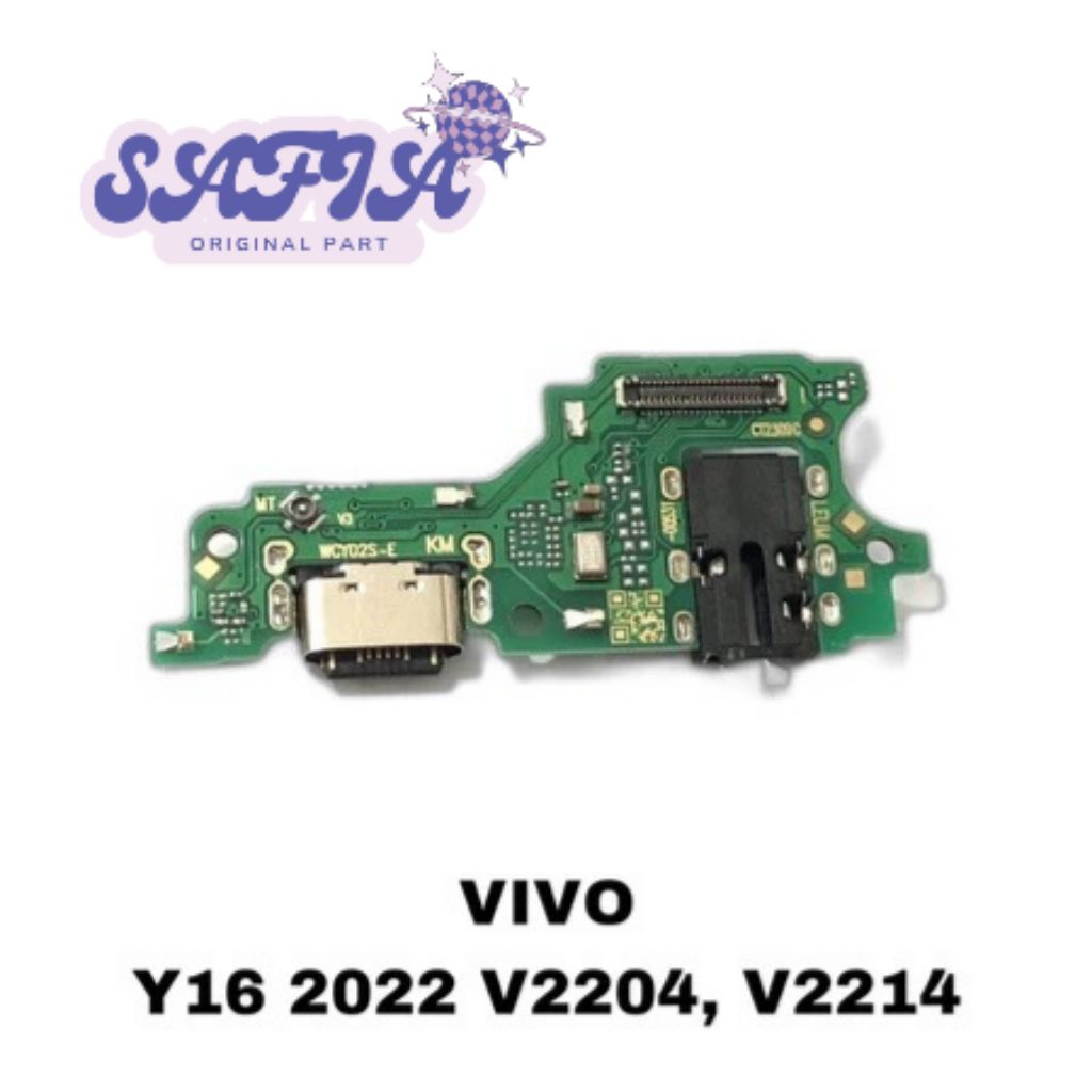 Konektor charger Vivo Y16 2022 papan cas