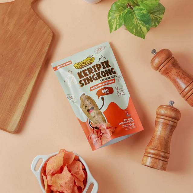 

KERIPIK SINGKONG BBQ MelekChips