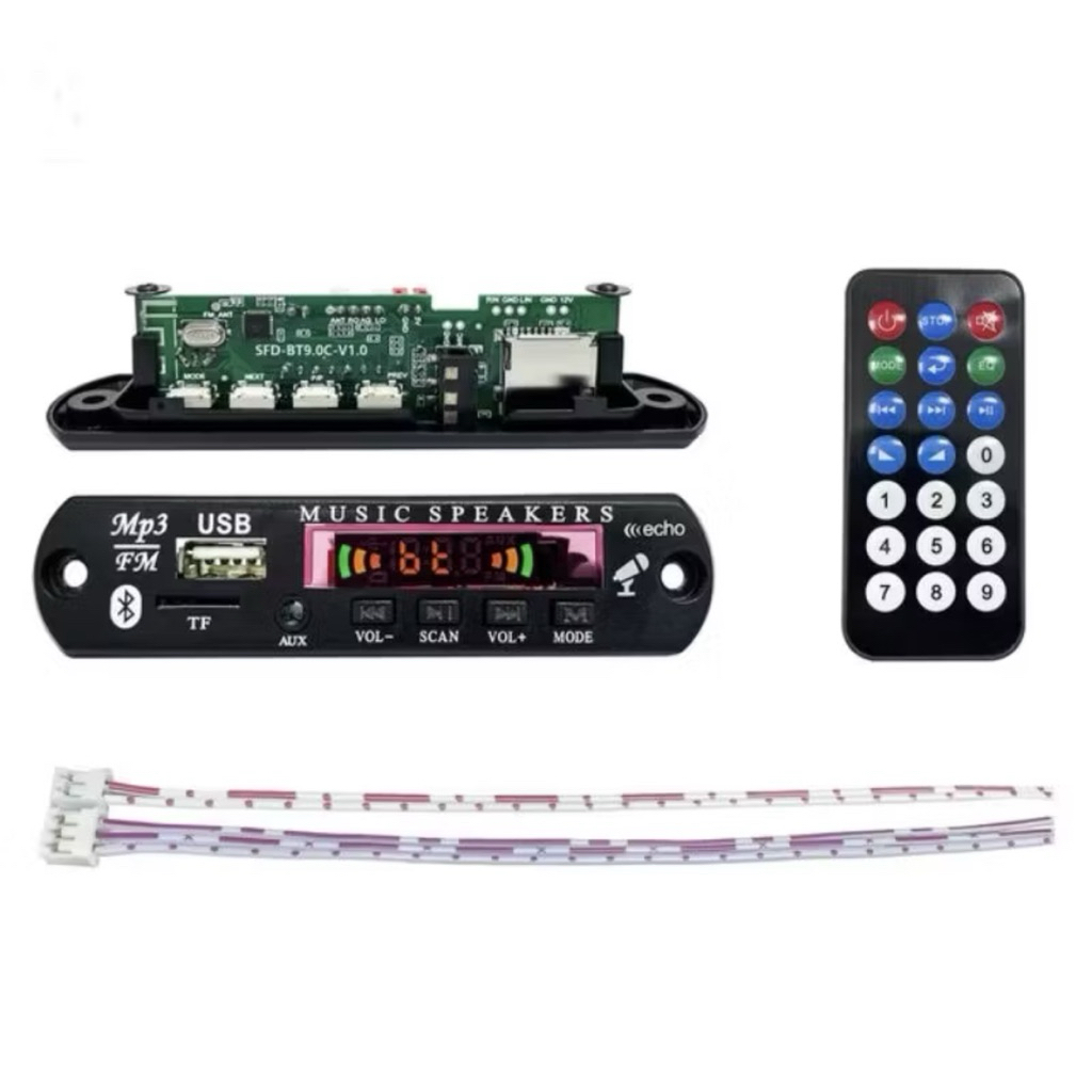 Modul MP3 Player Bluetooth FM Radio Untuk Spiker Aktif Speaker Sound System