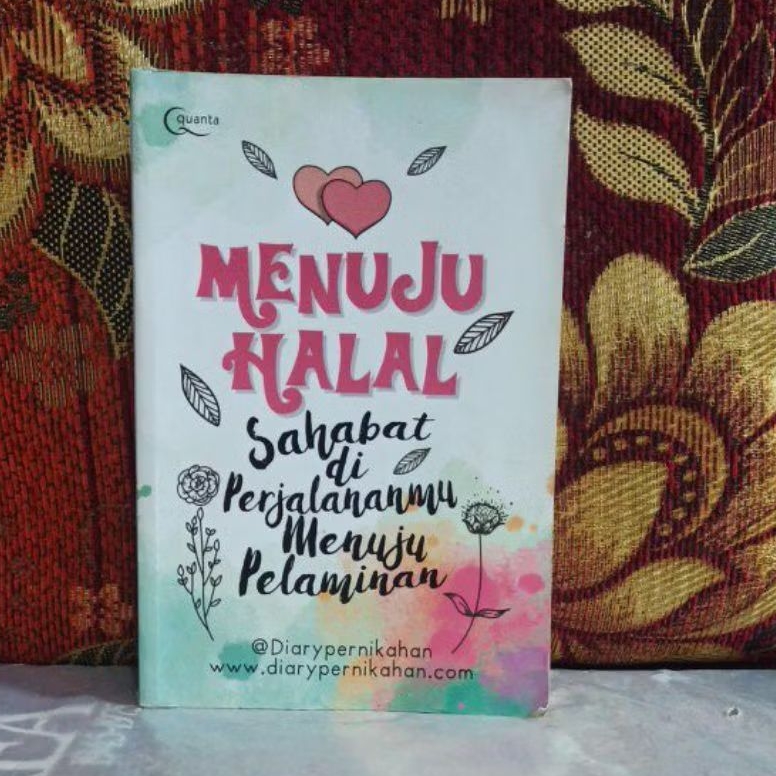 Buku Original MENUJU HALAL @ Diary pernikahan Bekas