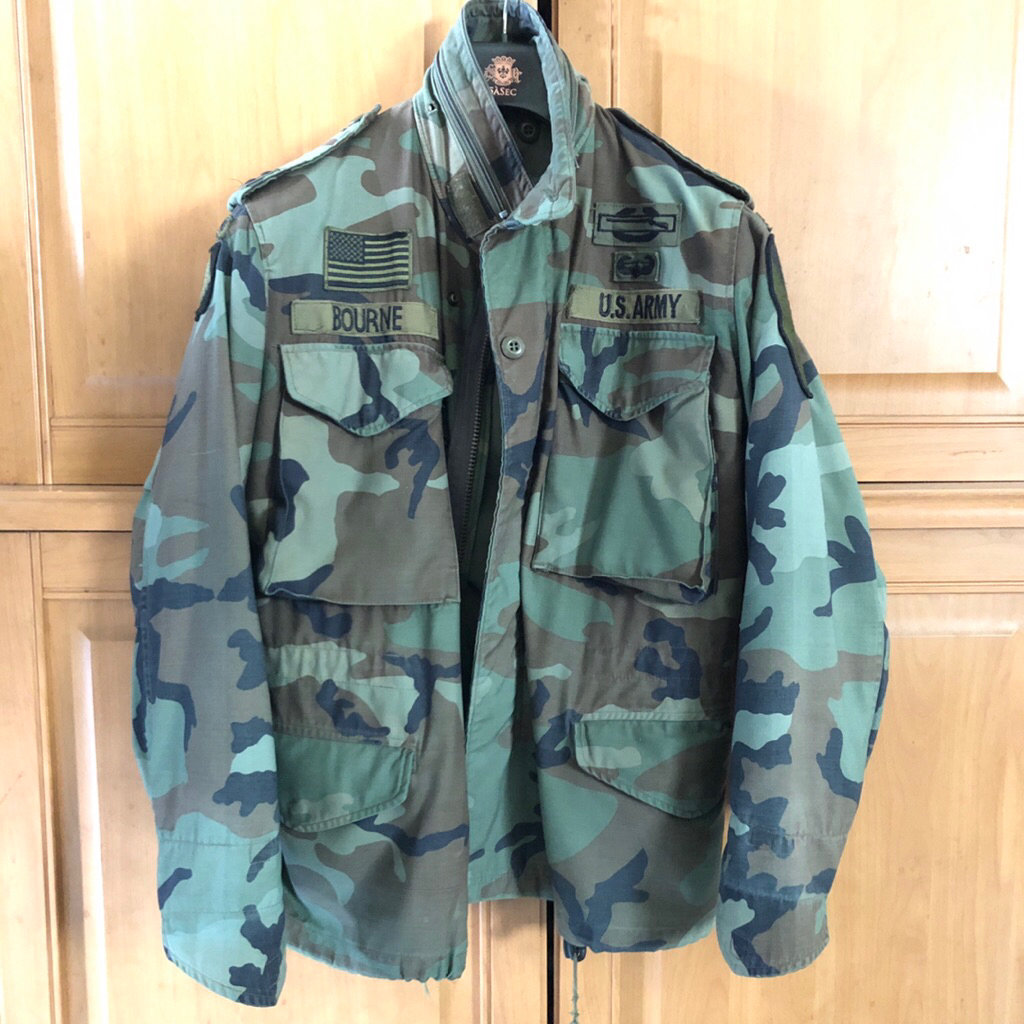 Jaket M65 woodland usarmy