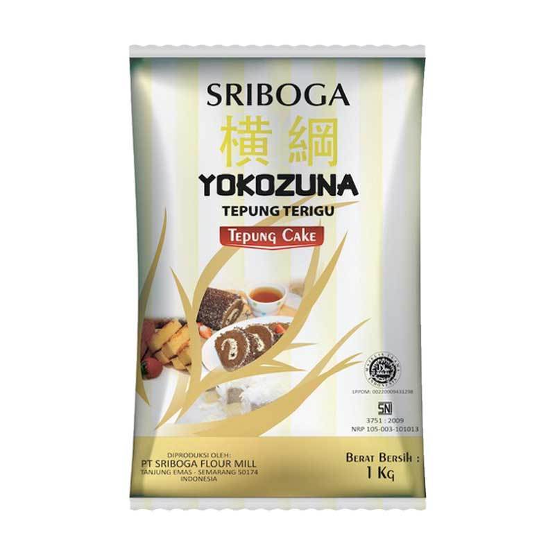 

SRIBOGA YOKOZUNA Tepung Terigu 1 Kg - PREMIUM – Protein Rendah untuk Cake 1kg