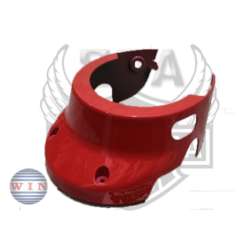 WIN BATOK DEPAN TOTOK DEPAN KAP LAMPU DEPAN BAWAH SCOOPY FI 2014 2015 2016 (MERAH)