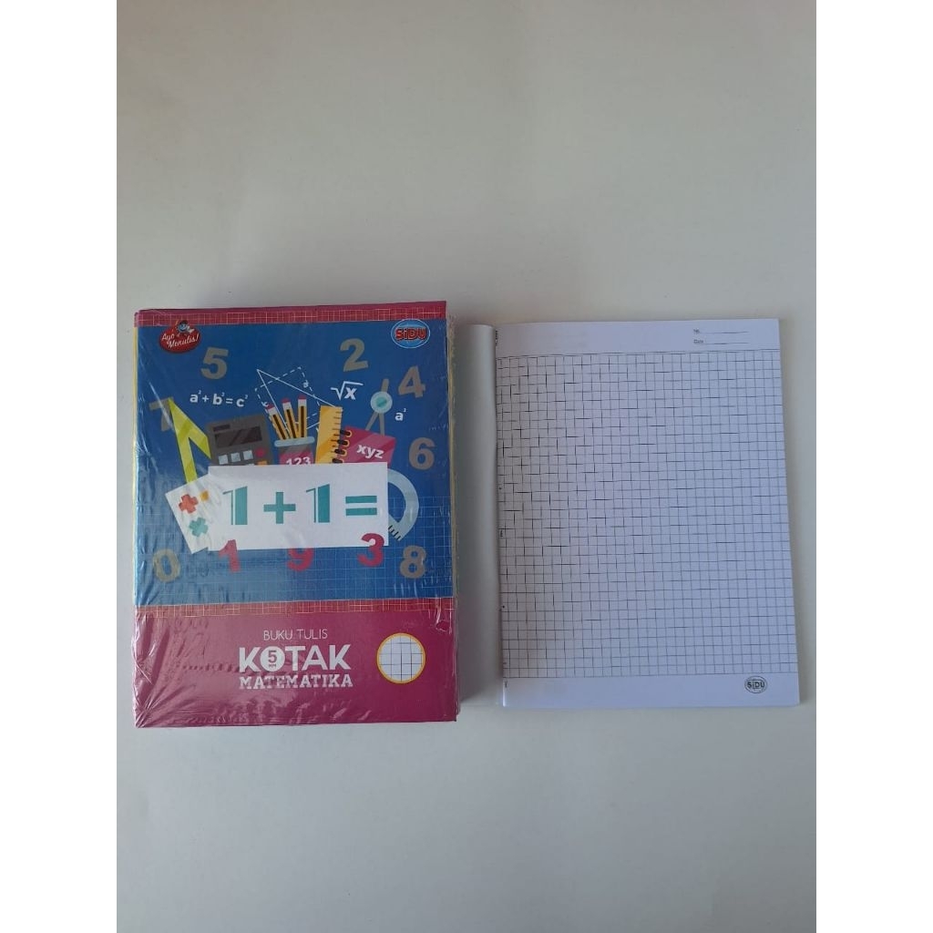 

Buku tulis kotak kecil/buku strimin/buku matematika (1 PCS) 38 lembar