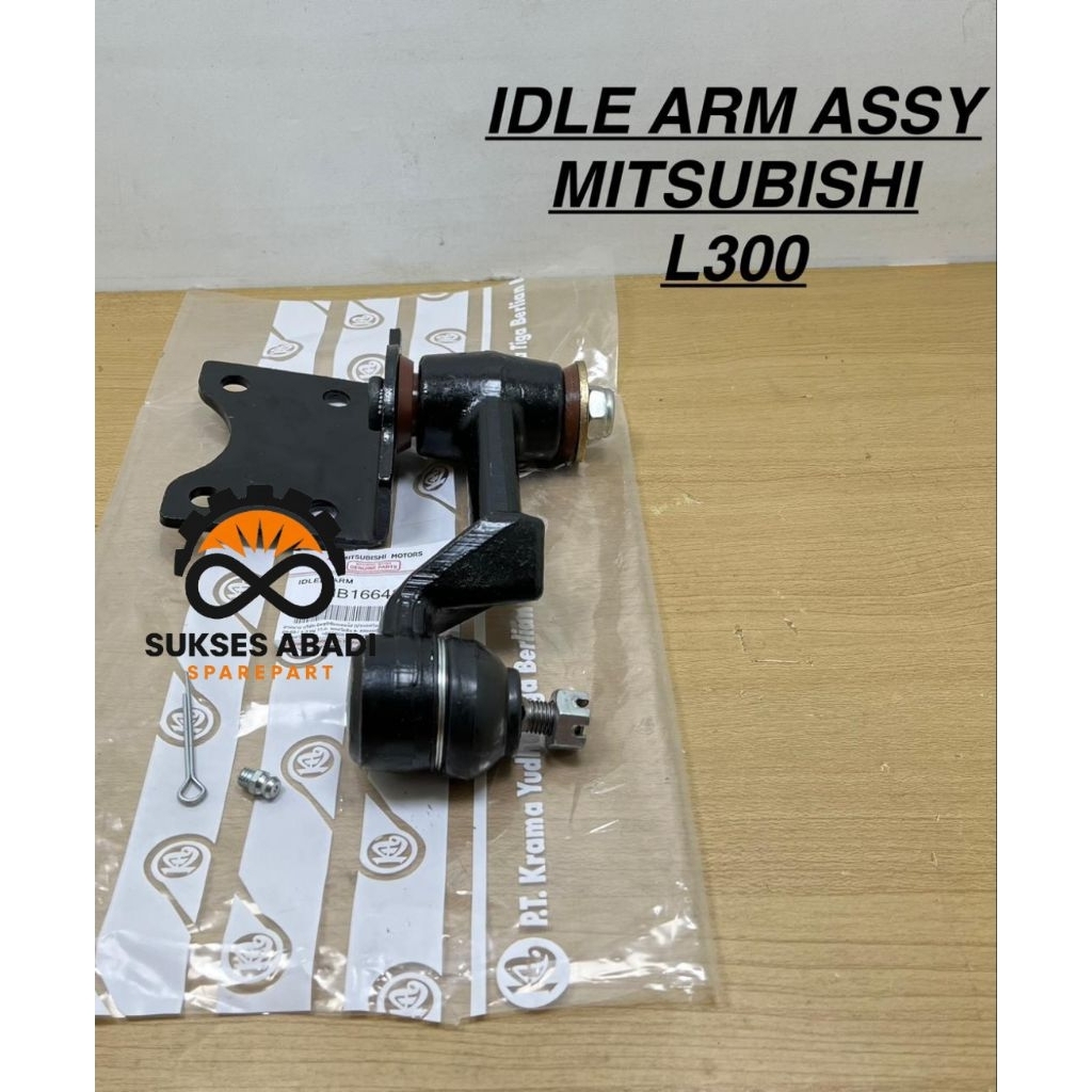 IDLE ARM STEER STIR BOS KOMPLIT MITSUBISHI L300 BENSIN / SOLAR IDLER ARM
