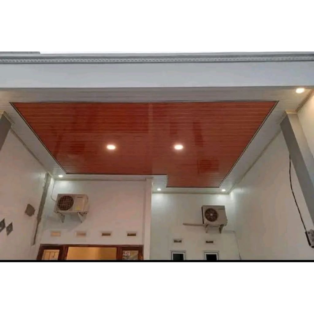 plafon pvc merk golden terpasang