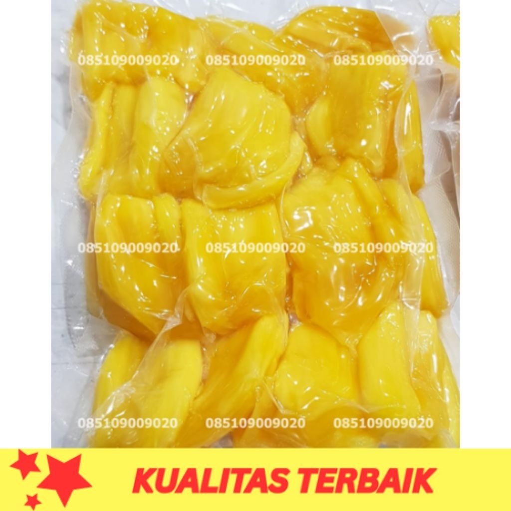 

Nangka Madu/Honey JackFruit Frozen Vakum Premium 500 Gram