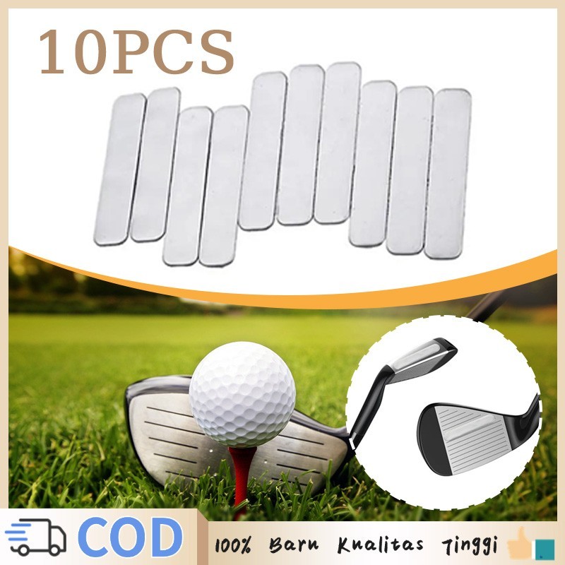 10pcs Sticker Timah Pemberat Raket Timah Pemberat Tennis Tenis Lead Tape Timah Pemberat Raket Badmin