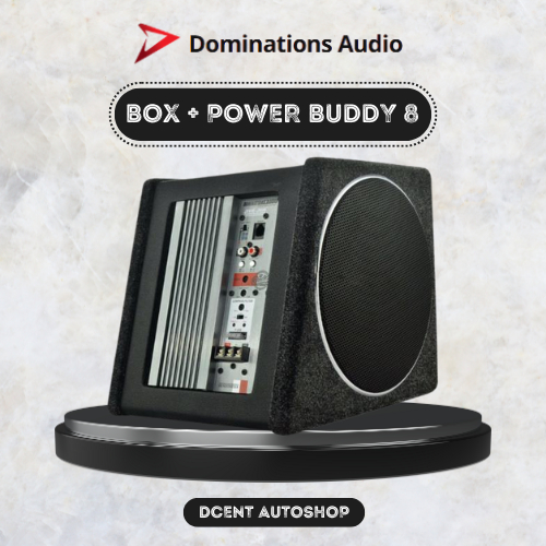 Subwoofer Aktif Box BUD 8 Dominations - 8 Inch - Subwoofer Aktif Mobil - Subwoofer Bass Powerfull - 