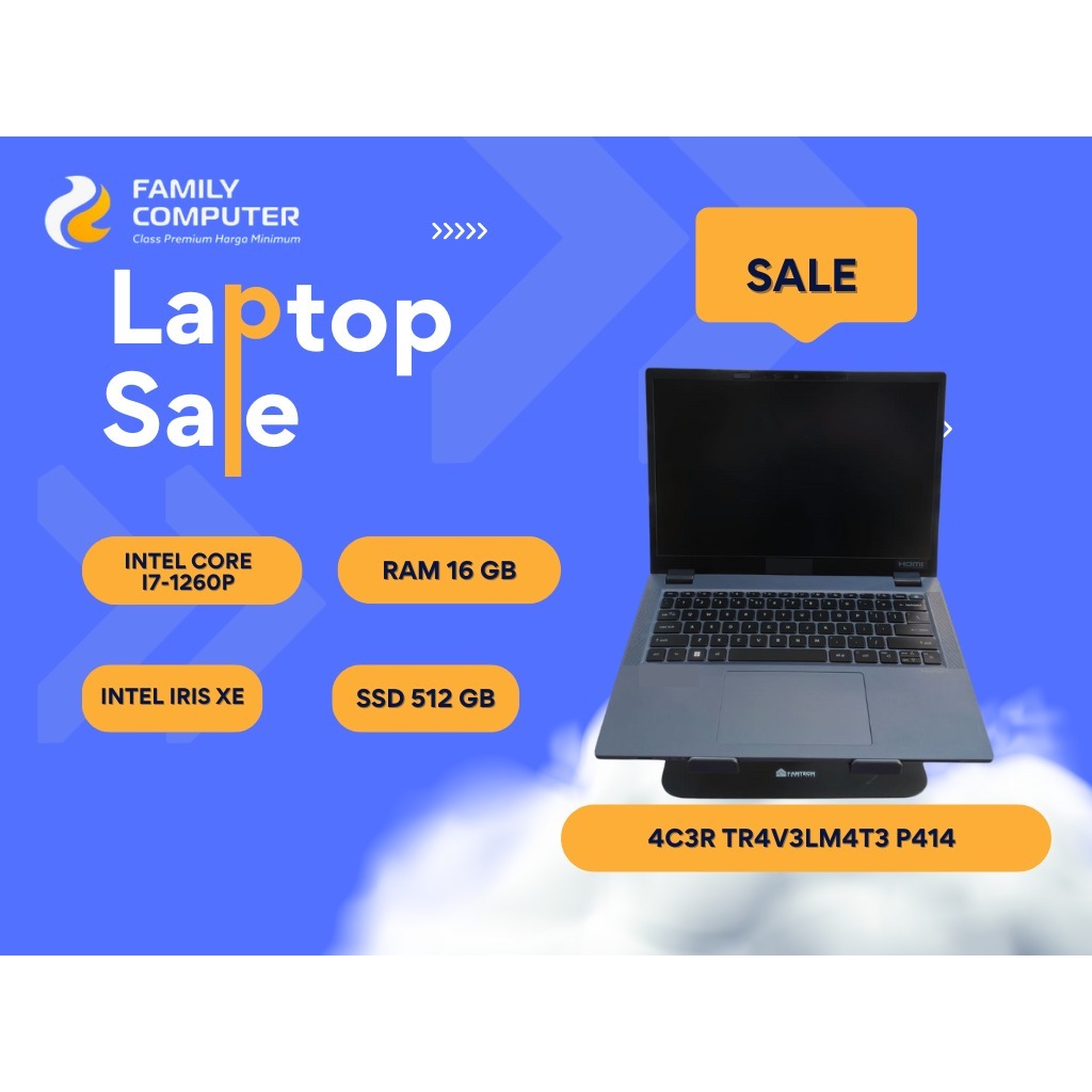 ACER TRAVELMATE P414 | CORE I7-1260P | RAM 16GB SSD 512GB