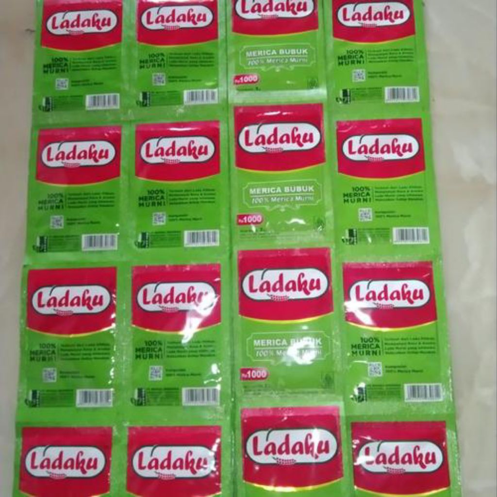 

Ladaku Merica Bubuk Murni Renceng 12 Sachet Lada Putih