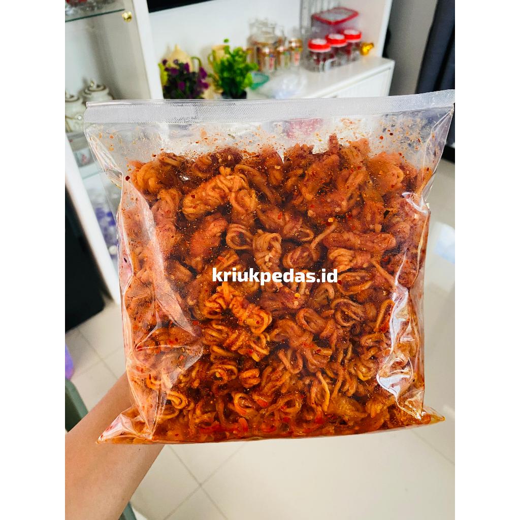 

mie gulung/mie uwel pedas daun jeruk 1kg 250gr 500gr 100gr