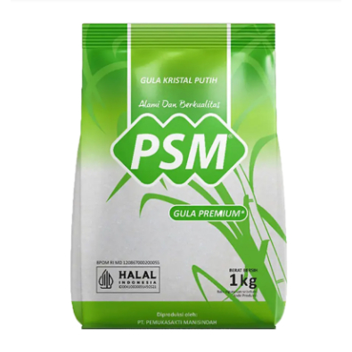 

PSM Gula Pasir Kristal Putih Premium 1 kg