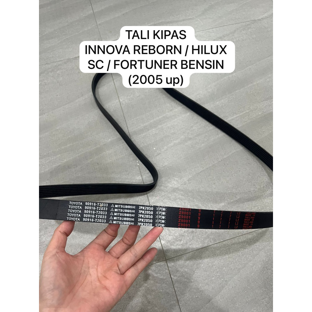 Tali Kipas / Fan Belt Innova Reborn Diesel / Hilux / Fortuner