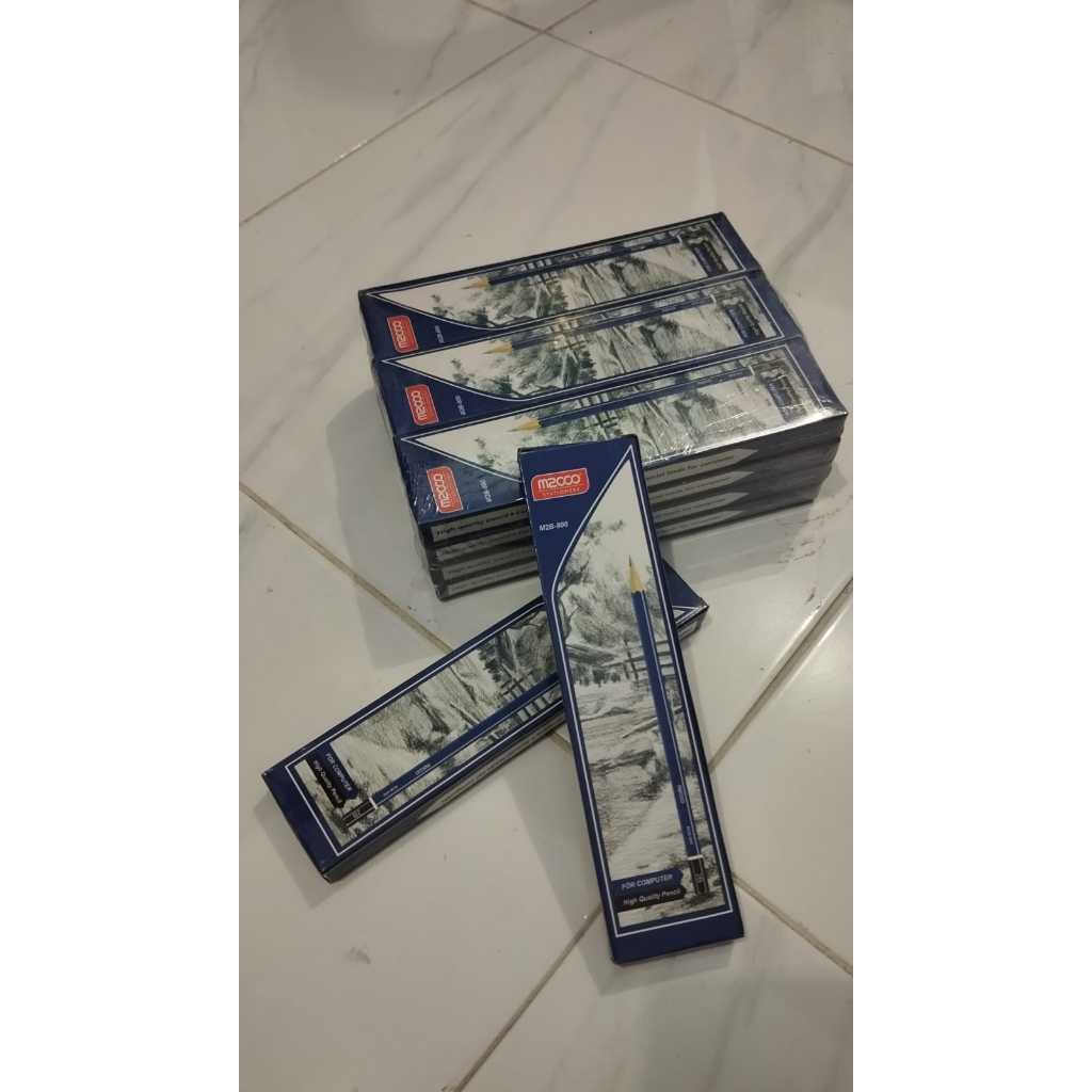 

BUNDLE PENSIL M2000 BIRU 1 lusin (12 pack) pensil 2B murah meriah M2000