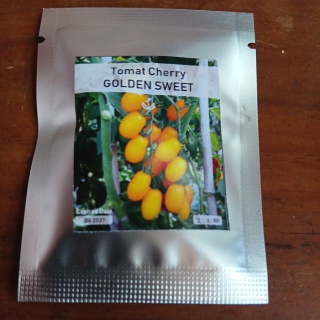 Bibit Benih Tomat Cherry Golden Sweet