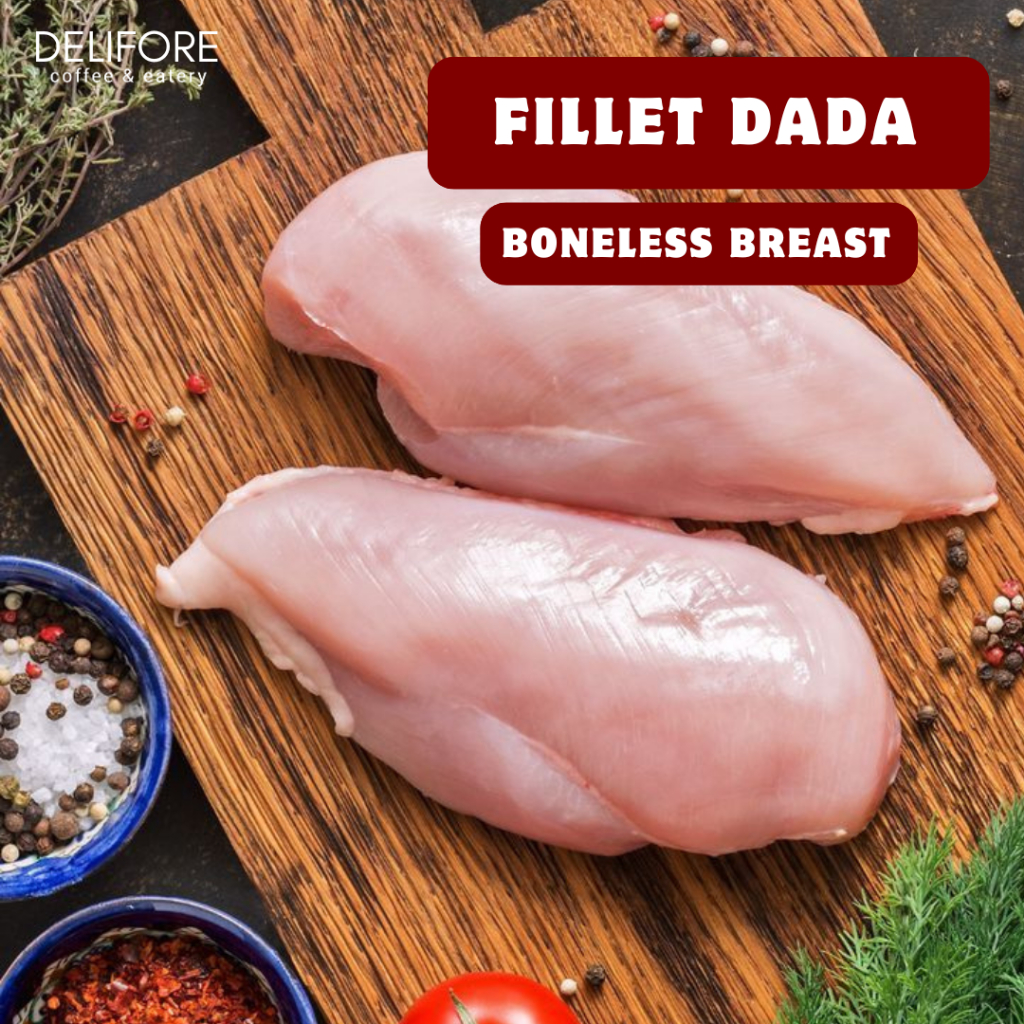 

Dada Ayam Fillet / Skinless Boneless Breast / Fillet Dada Ayam