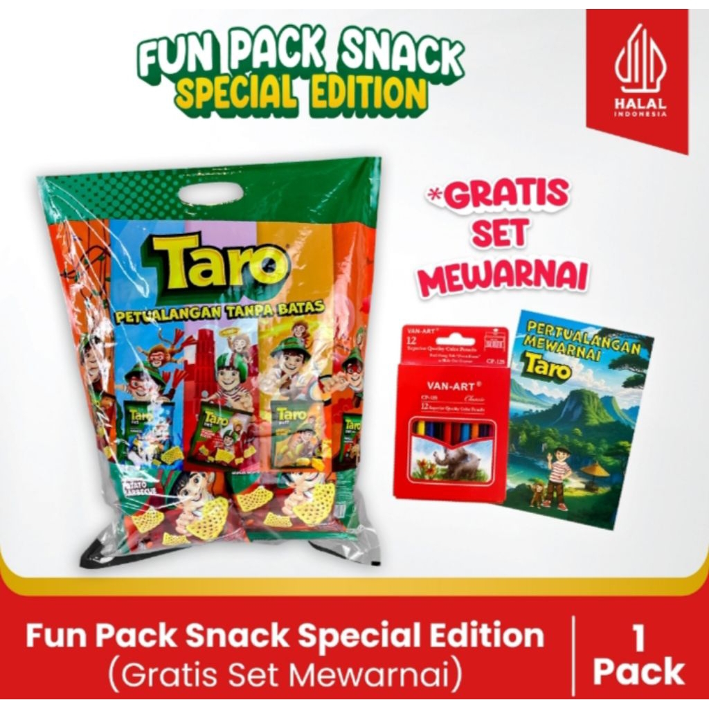 

FKS FOOD || Fun Pack Snack Spesial Edition - Paket Hampers Anak - (Gratis set Mewarnai Lengkap)
