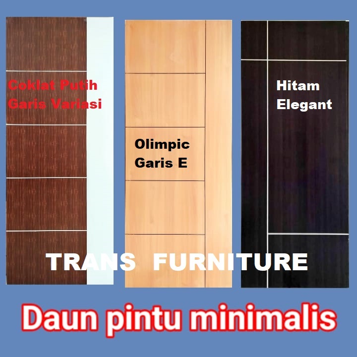 DAUN PINTU RUMAH MINIMALIS
