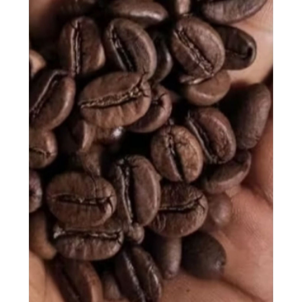 

biji kopi sangrai robusta/roasted bean - fresh roasted 500 gram