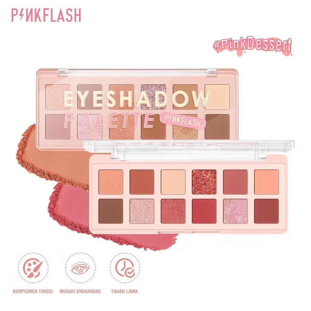 PINKFLASH eyeshadow pallete 12 shades