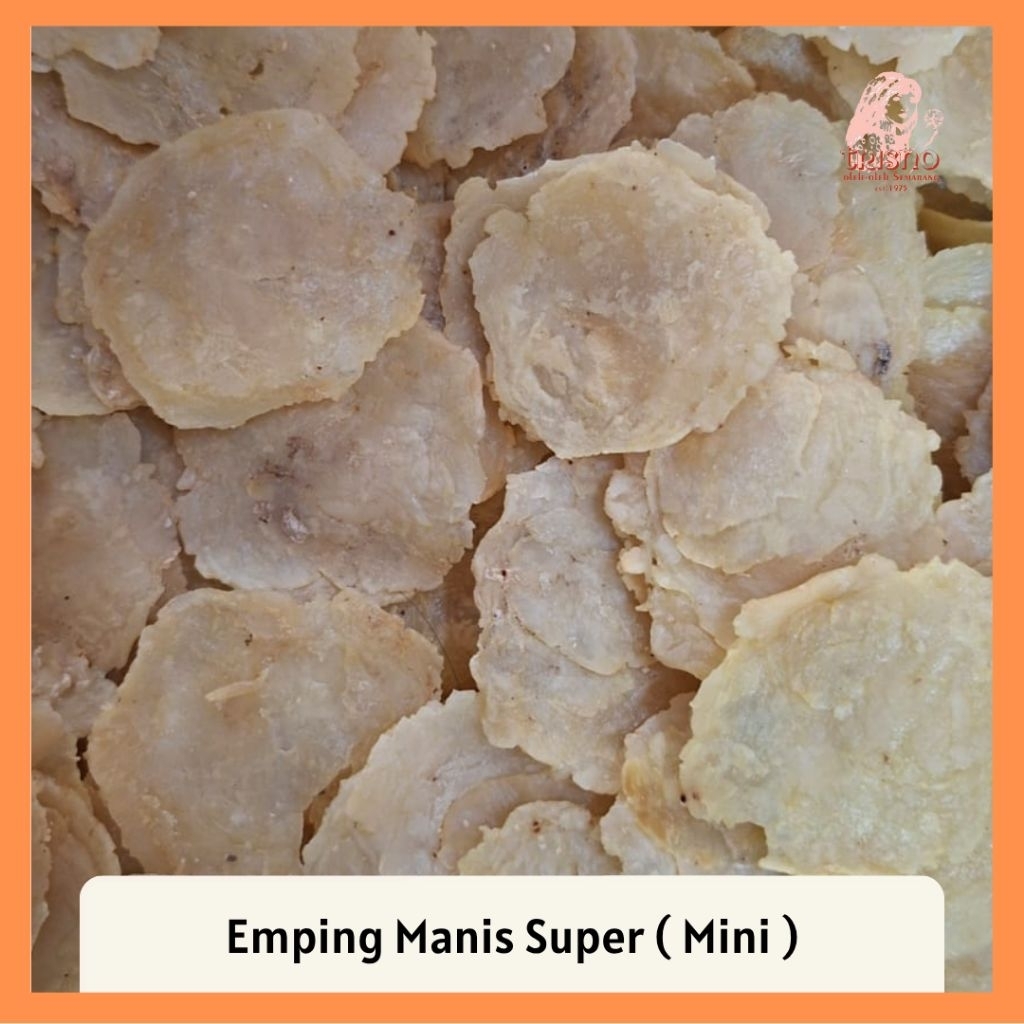 

Emping Manis Mentah Trisno Super ( mini )