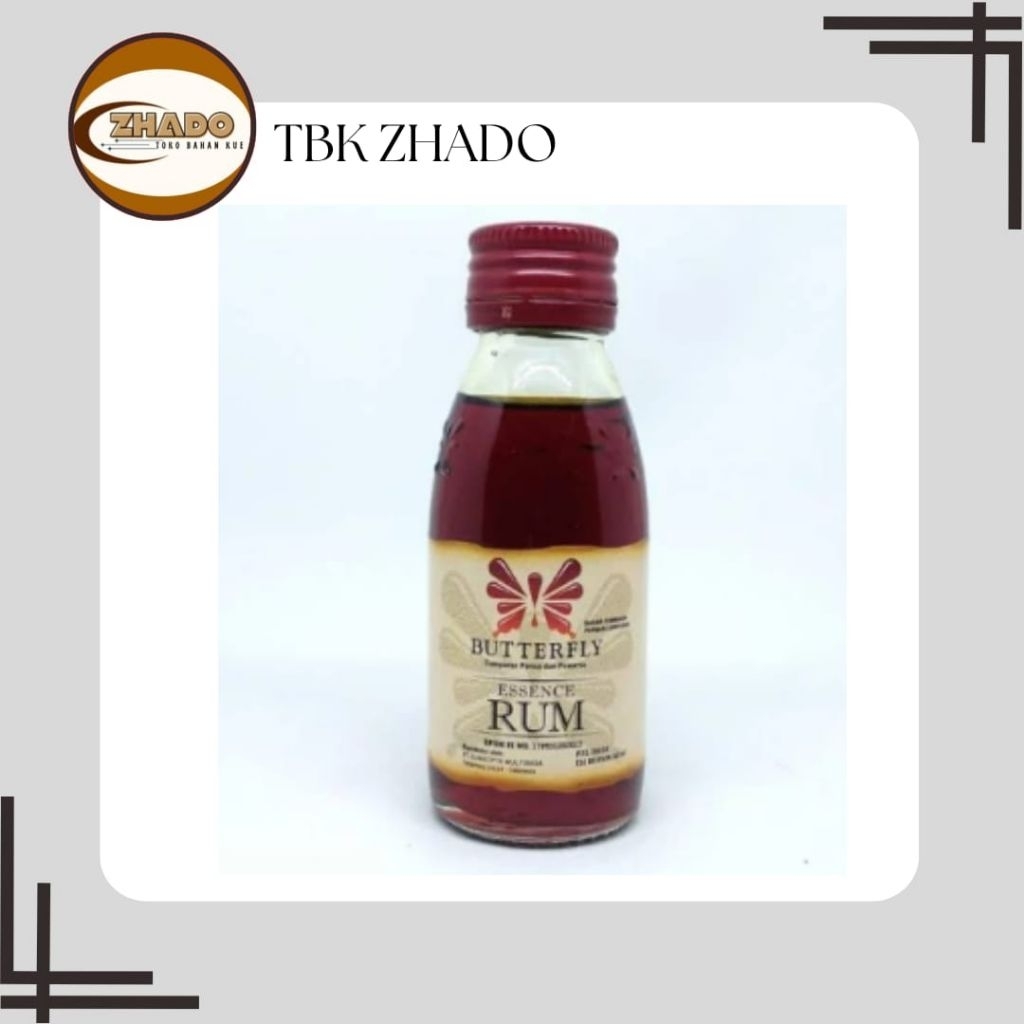 

BUTTERFLY Rum Essence 60 ML - Rhum Jamaica - Kupu Koe