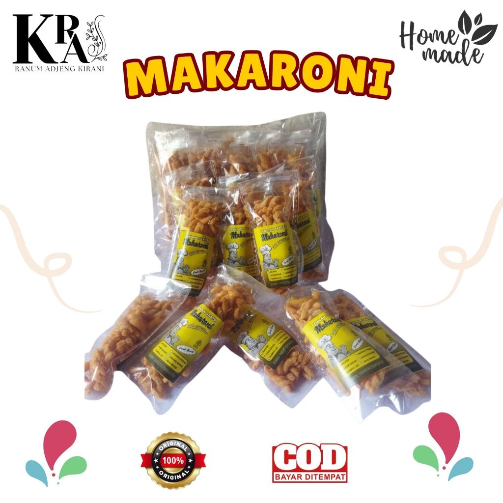 

Cemilan Santuy - Makaroni Spiral Enak Pake Banget